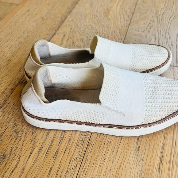 Ugg Women’s White and Brown Slip-On Sneakers - Picture 2 of 5